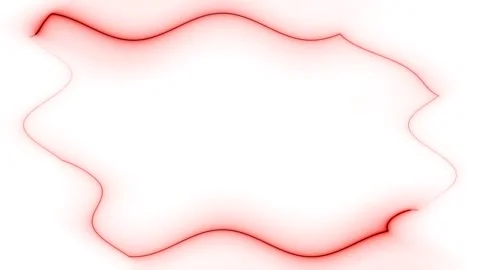 Abstract Red Frame on a White Background Stock Footage 284397463