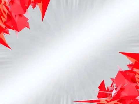 Abstract red future background, artwork Stock Illustration