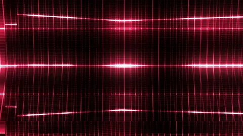 Abstract Red Futuristic Background Loop Vidéo 136655567
