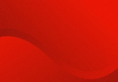 Abstract red geometric background with curved shapes and subtle diagonal gr.. Stock Illustration