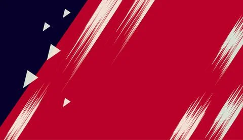 Abstract red geometric background with diagonal lines and shapes. Vector il.. 스톡 일러스트