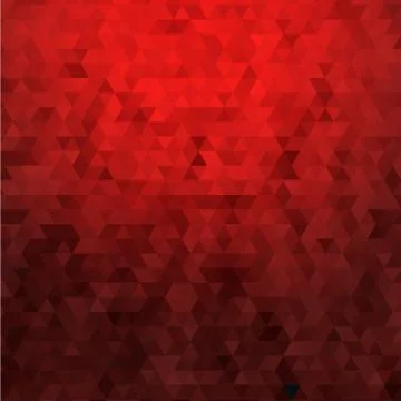 Abstract red geometric background Stock Illustration