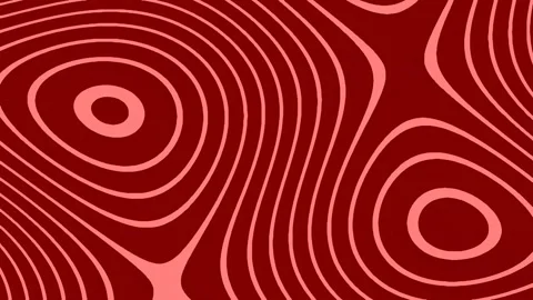 Abstract red geometric background lines flowing pattern for modern digital .. Stock Footage 340377832