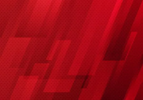 Abstract red geometric diagonal with dots pattern texture background modern d Illustrazione stock