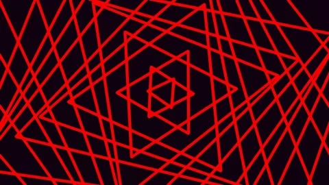 Abstract red geometric pattern background for modern design and futuristic .. Stock Footage 341057459