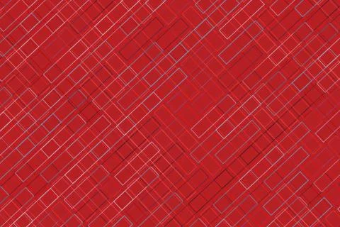 Abstract red geometric pattern with neon accents Foto stock