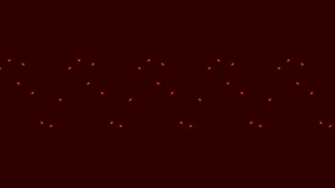 Abstract Red Geometric Patterns with Subtle Light Rays in Dark Space Cinema.. Stock Footage 340942621