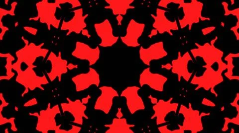 Abstract red geometric seamless pattern background. Abstract Stripes Kaleidos Stockillustratie