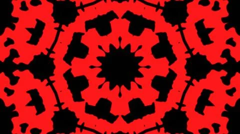 Abstract red geometric seamless pattern background. Abstract Stripes Kaleidos Stockillustratie