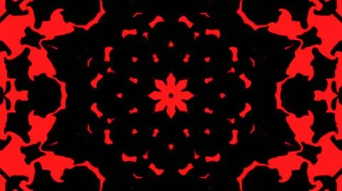 Abstract red geometric seamless pattern background. Abstract Stripes Kaleidos Stockillustratie