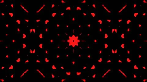 Abstract red geometric seamless pattern background. Abstract Stripes Kaleidos Stockillustratie