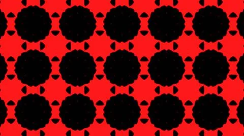 Abstract red geometric seamless pattern background. Abstract Stripes Kaleidos Stockillustratie