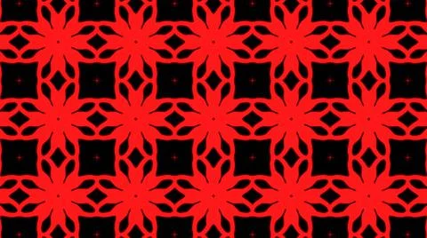 Abstract red geometric seamless pattern background. Abstract Stripes Kaleidos Stockillustratie