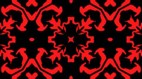 Abstract red geometric seamless pattern background. Abstract Stripes Kaleidos Stockillustratie