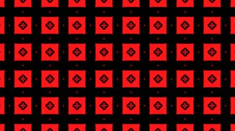 Abstract red geometric seamless pattern background. Abstract Stripes Kaleidos Stockillustratie