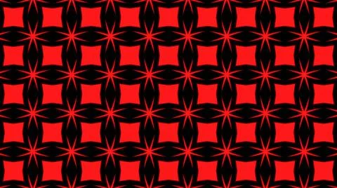 Abstract red geometric seamless pattern background. Abstract Stripes Kaleidos Stockillustratie