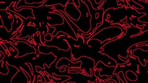 Abstract red geometric seamless pattern background. Psychedelic Colorful VJ b Stock Illustration