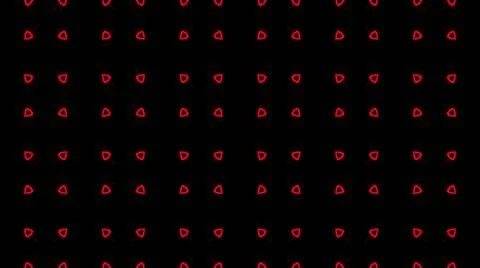 Abstract red geometric seamless pattern background. Psychedelic Colorful VJ b Stock Illustration