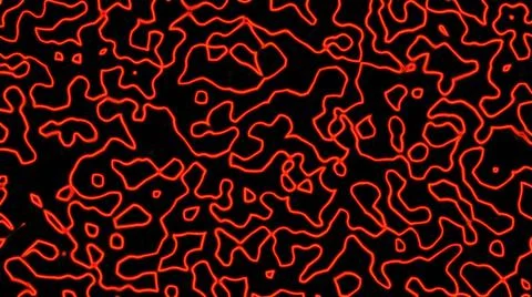 Abstract red geometric seamless pattern background. Psychedelic Colorful VJ b Stock Illustration