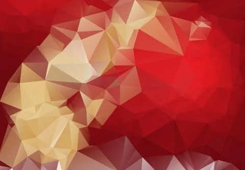 Abstract red geometrical background Stock Illustration