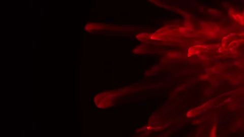 Abstract red glass background. Red scientific chemical cyber background. Re.. Stock Footage 317451257