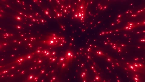 Abstract red glitter dots Stock Footage 283391277