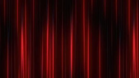 Abstract red glowing background with flying lines and stripes Stockfoto's