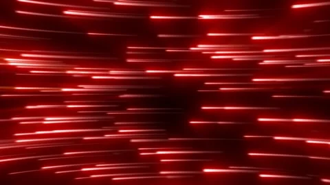 Abstract red glowing light streaks falling vertically with dynamic motion blu Stock Footage 342101021