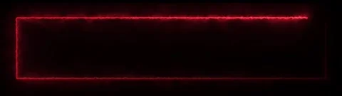 Abstract red glowing lines pulse and move across black screen. Vidéo 334908884