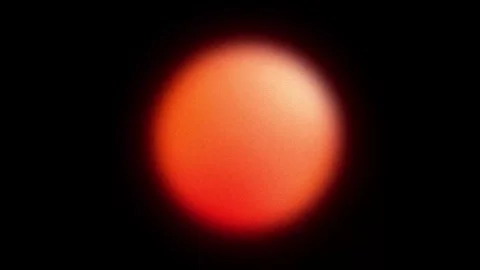 Abstract red glowing orb Stock Footage 331371699