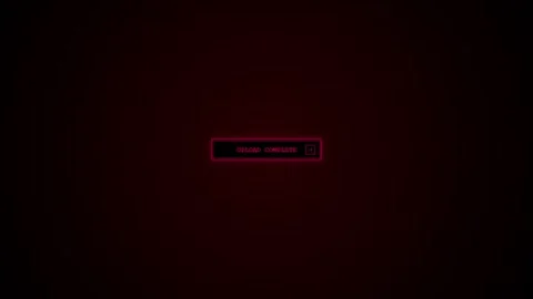 Abstract Red Glowing Rectangular Shape Pulsing in Darkness Motion Background 動画素材 345164986
