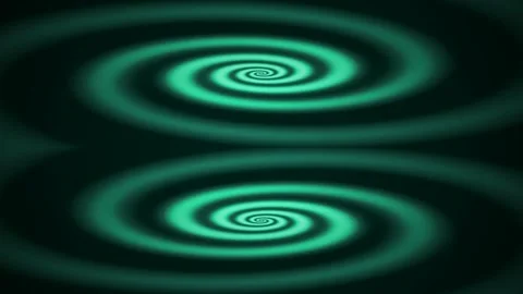 Abstract red gold spiral vortex background animation loop Stock Footage 337497803