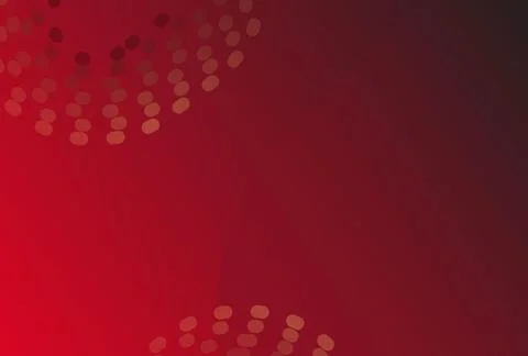 Abstract red gradient and gold wave shapes background Stockfoto's