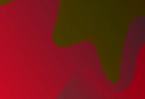 Abstract red gradient and gold wave shapes background Fotos de archivo