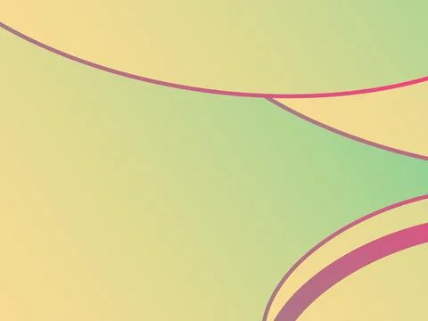 Abstract red gradient and gold wave shapes background Fotos de archivo