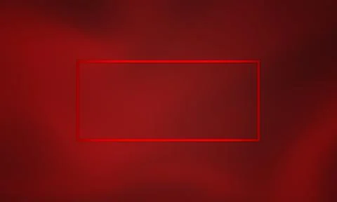 Abstract red gradient background with blank text box and copy space Stock Illustration