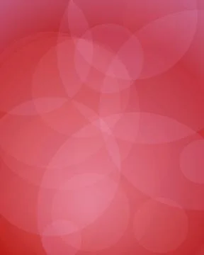 Abstract Red Gradient Background with Overlapping Translucent Mesh Circles 스톡 일러스트