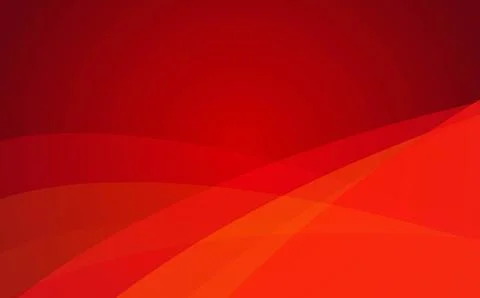 Abstract Red Gradient Background. Red Orange Curve Wallpaper Stock Illustration