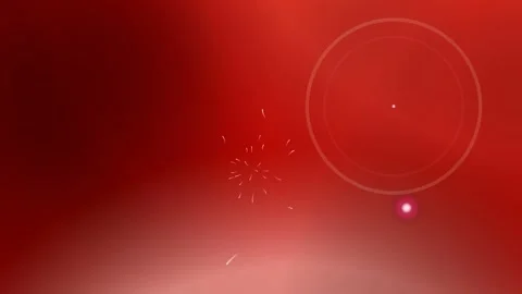 Abstract Red Gradient with Floating Particles Stock Footage 334863149