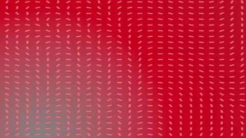 Abstract Red Gradient Flowing White Dashes Grid - Seamless Motion Loop 4K Vid Stock Footage 338367476