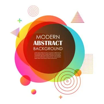 Abstract red gradient geometric pattern design and background. Use for vector Stock Illustration