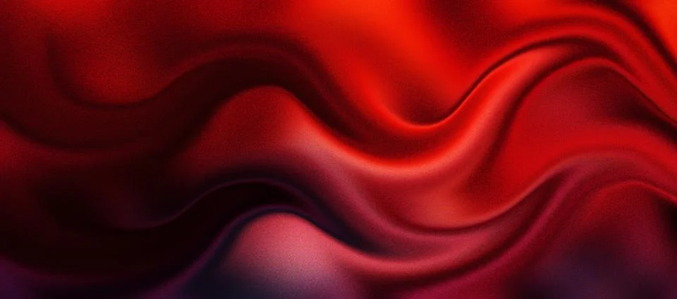 Abstract Red Gradient Wave Background 스톡 일러스트