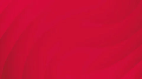 Abstract red gradient waves sleek loop animation. Stock Footage 286409089