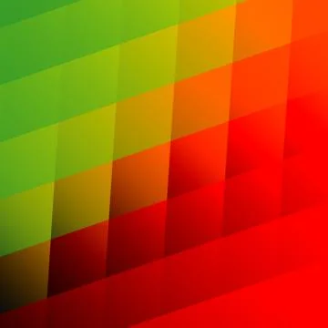 Abstract red green ttiles background - colorful Stock Illustration