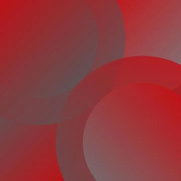 Abstract Red Grey Circles Background Stock Illustration