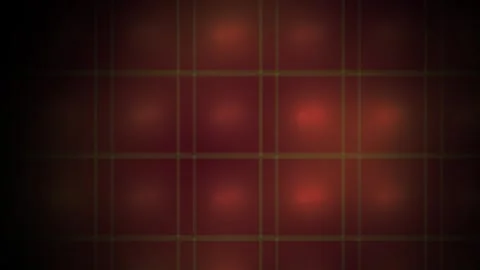 Abstract Red Grid Motion Background with Glowing Pulsing Light Effects. Stock Footage 340525056