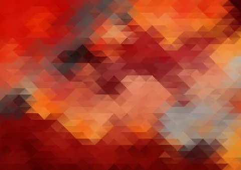 Abstract red grunge background Stock Illustration