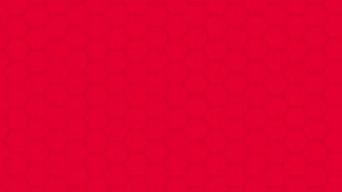 Abstract red hexagon animation background Stock Footage 294689498