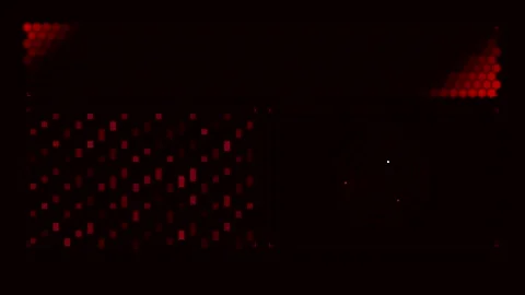 Abstract red honeycomb pattern background video footage 動画素材 346470432