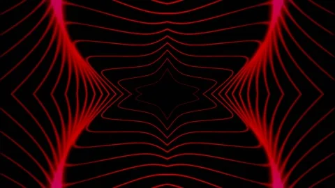 Abstract Red Hypnotic Lines 스톡 동영상 193362015